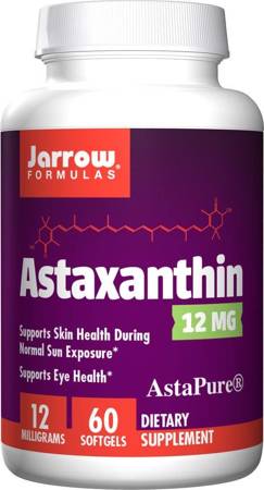 Jarrow Formulas Astaksantyna (Astaxanthin) 12 mg 60 kapsułek