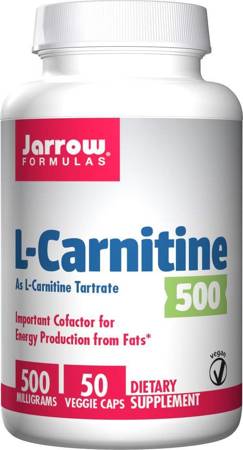 Jarrow Formulas L-Karnityna 500 mg 50 kapsułek