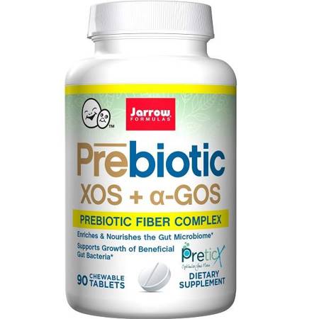 Jarrow Formulas Prebiotyk XOS + GOS 90 tabletek do ssania