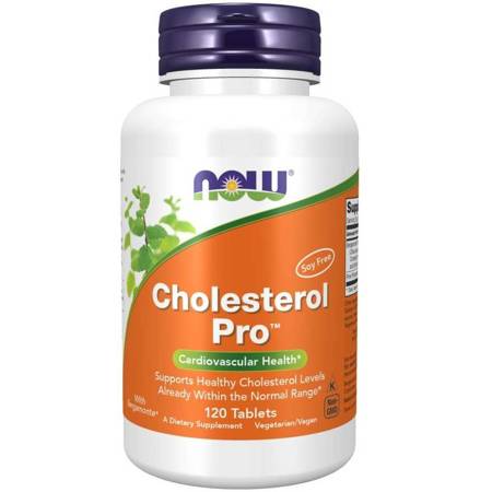 Now Foods Cholesterol Pro 120 tabletek