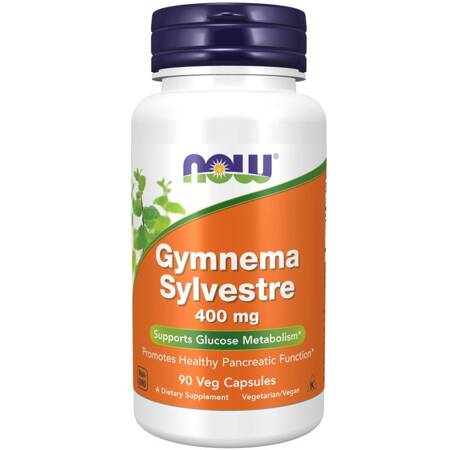 Now Foods Gymnema Sylvestre 400 mg 90 kapsułek
