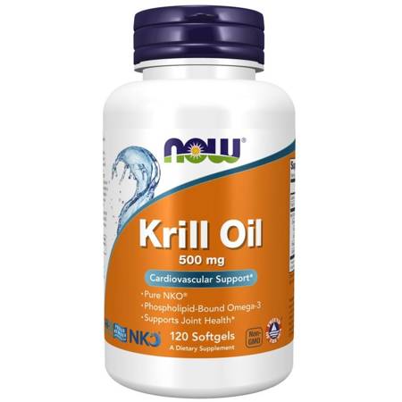 Now Foods Krill Oil Neptune 500 mg 120 kapsułek