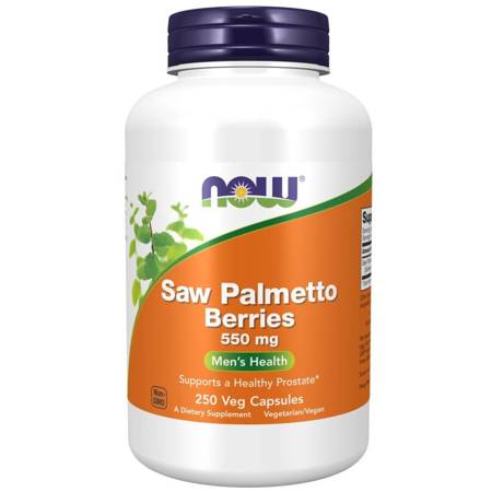 Now Foods Palma Sabałowa (Saw Palmetto) 550 mg 250 kapsułek