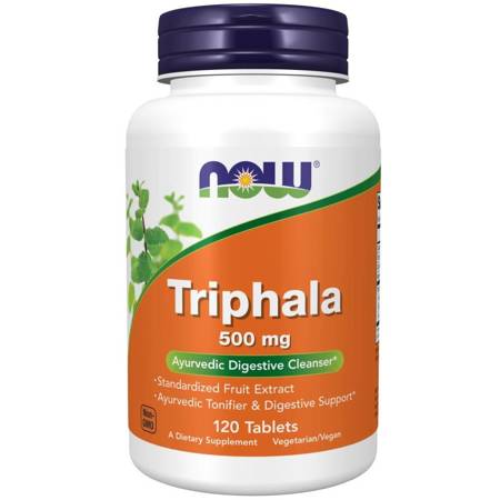 Now Foods Triphala 500 mg 120 tabletek