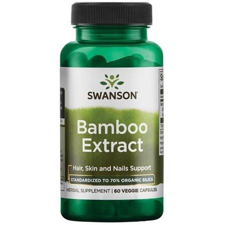 Swanson Bamboo Extract 300 mg 60 kapsułek