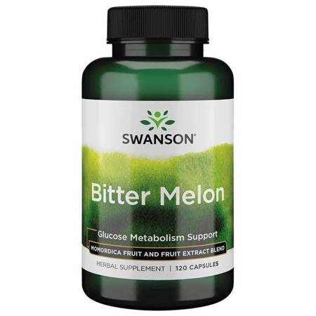 Swanson Gorzki Melon (Momordica Bitter Melon) 200 mg 120 kapsułek