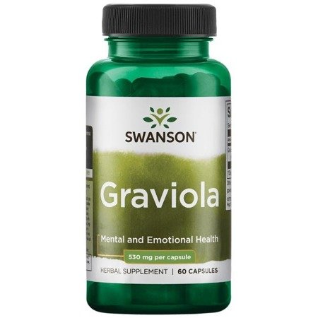 Swanson Graviola 530 mg 60 kapsułek