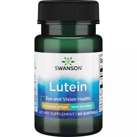 Swanson Luteina 20 mg 60 kapsułek 