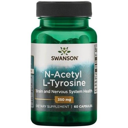 Swanson N-Acetylo L-Tyrozyna (NALT) 350 mg 60 kapsułek