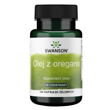 Swanson Olej z Oregano 150 mg 120 kapsułek